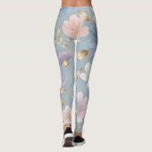 Zachte pasteltinten leggings (Achterkant)