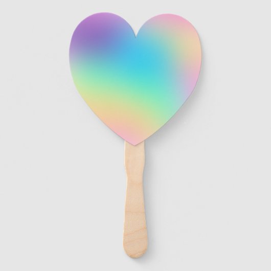 Zachte pasteurgradiënt, hartvertakking handwaaier (Achterkant)