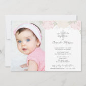 Zachte pastroze pony's Cross Girl Baptisme Kaart (Voorkant)