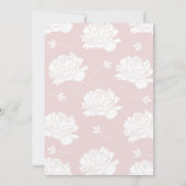 Zachte pastroze pony's Cross Girl Baptisme Kaart (Achterkant)