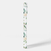 Zachte pastroze roze roze bloempatroon Case-Mate iPhone case (Achterkant / Rechts)