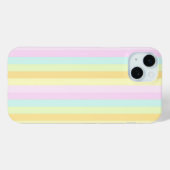 Zachte Patels Verticale Strepen Patroon Case-Mate iPhone Case (Achterkant (horizontaal))