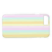Zachte patronen Verticale strips Patroon Case-Mate iPhone Case (Achterkant (Horizontaal))