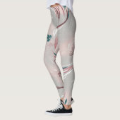 Zachte patroon leggings (Links)