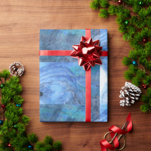 Zachte Paua Blues Cadeaupapier