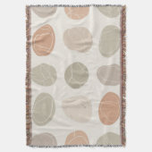 Zachte Pebbles Grid Deken Gezellige Aarde-Geïnspir (Voorkant Verticaal)