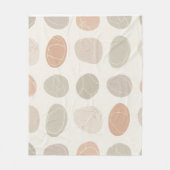 Zachte Pebbles Grid Deken Gezellige Aarde-Geïnspir (Voorkant)