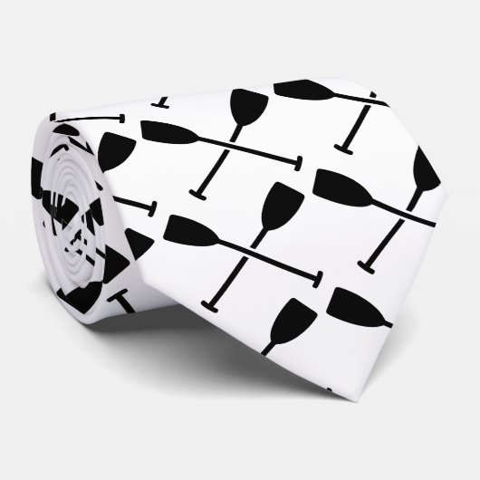 Zachte pedaaltjes stropdas (Opgerold)