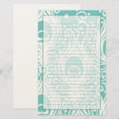 Zachte pekelveren briefpapier (Voorkant / Achterkant)