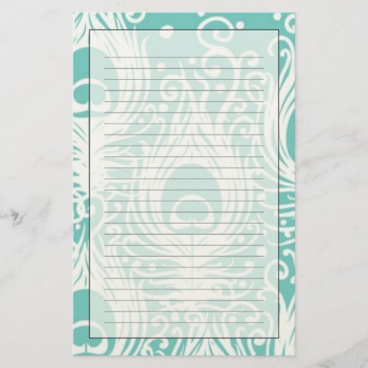 Zachte pekelveren briefpapier (Voorkant)