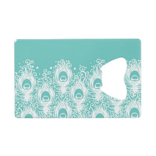 Zachte pekelveren creditkaart flessenopener