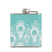 Zachte pekelveren heupfles (Achterkant)