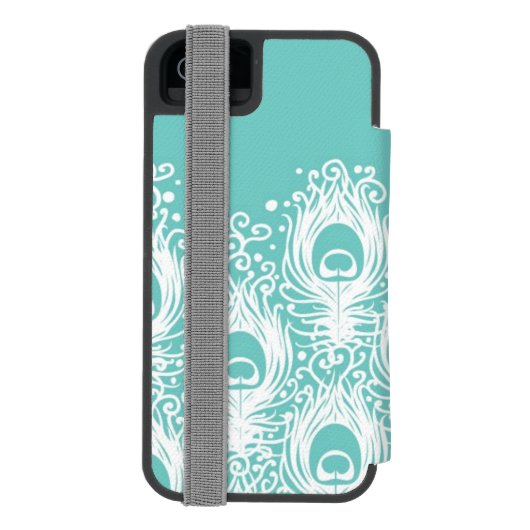 Zachte pekelveren incipio iPhone portemonnee hoesje (Agenda Achterkant)