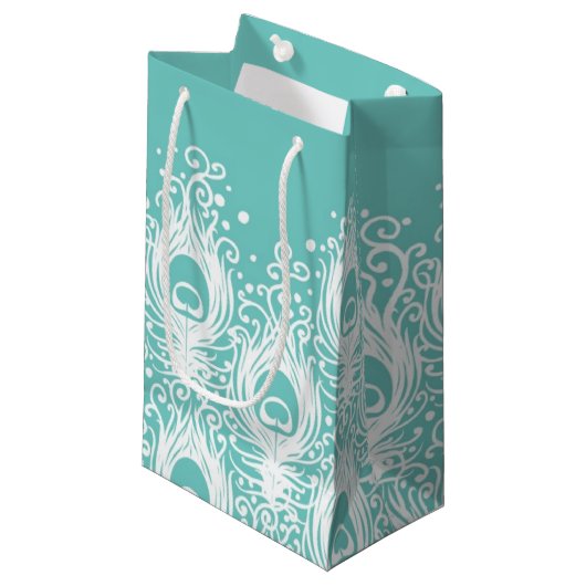 Zachte pekelveren klein cadeauzakje (Voorkant Gekanteld)