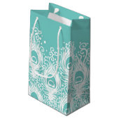 Zachte pekelveren klein cadeauzakje (Achterkant Gekanteld)