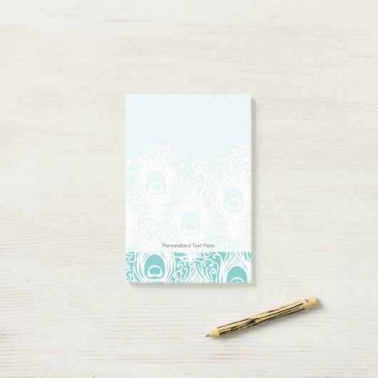 Zachte pekelveren post-it® notes (Op bureau)