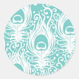 Zachte pekelveren ronde sticker