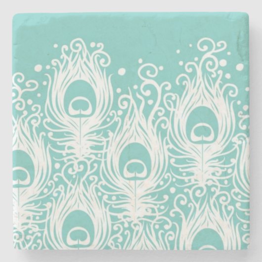 Zachte pekelveren stenen onderzetter (Voorkant)