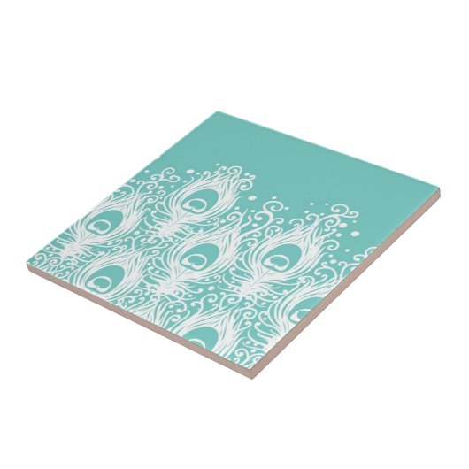 Zachte pekelveren tegeltje (Zijkant)