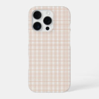 Zachte Perzik en Crème Cottagecore Plaid