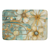 Zachte perziktuin 3 badmat (Voorkant)