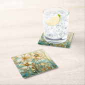 Zachte perziktuin 3 kartonnen onderzetters (Insitu)