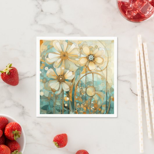 Zachte perziktuin 3 servet (Insitu)