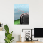 Zachte pijn- Herinnering aan jou Poster (Thuiskantoor)