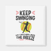 Zachte Pitcher Funny Keep Sweze Breeze Magneet (Voorkant)
