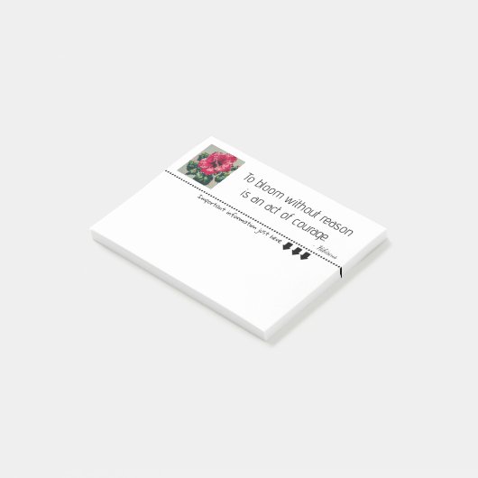 Zachte Pixel Bloom-schilderkunst  Post-it® Notes (Schuin)