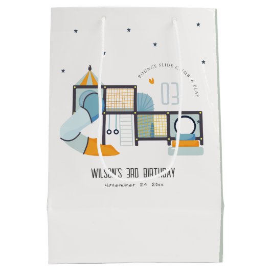 Zachte Play Center Indoor Oerwoud Gym Kinderen van Medium Cadeauzakje (Achterkant)