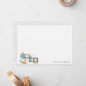 Zachte Play Center Indoor Oerwoud Gym Kinderen van Notitiekaartje (Voorkant / Achterkant in situ)