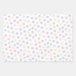 Zachte pokkendots - elke gelegenheid inpakpapier vel