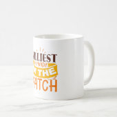 Zachte pompoen in de flyctische citaat koffiemok (Voorkant rechts)