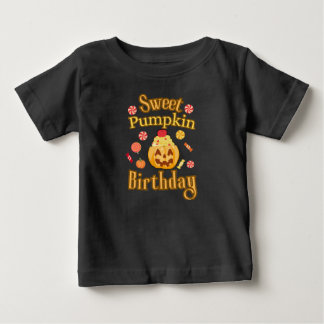 Zachte Pompoen Verjaardag Halloween T-Shirt