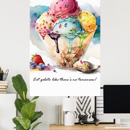 Zachte poster (Thuiskantoor)