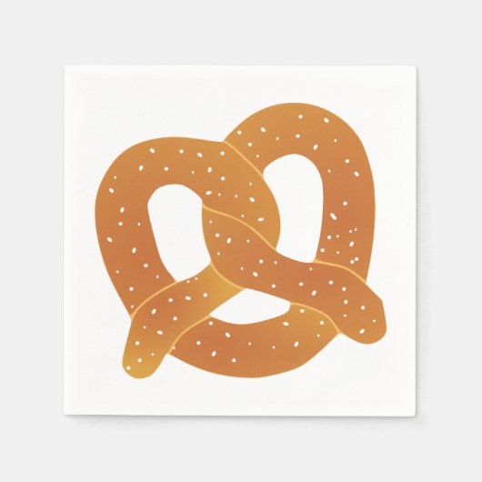 Zachte Pretzel Servetten (Voorkant)