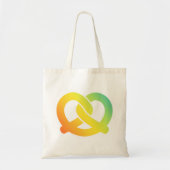 zachte pretzel tote bag (Voorkant)