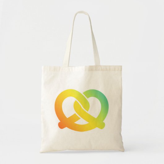 zachte pretzel tote bag (Voorkant)