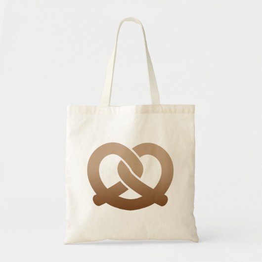 zachte pretzel tote bag (Voorkant)