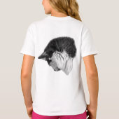 Zachte rand, rustige stemming t-shirt (Achterkant)