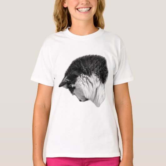 Zachte rand, rustige stemming t-shirt (Voorkant)