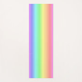zachte regenboog van kleuren op een jogasmat yogamat (Voorkant)