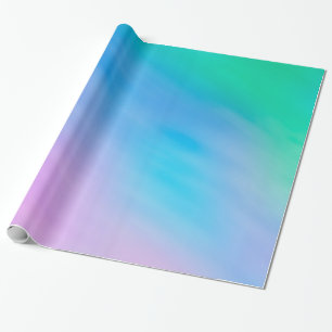 Zachte regenboogkleurige hemel cadeaupapier