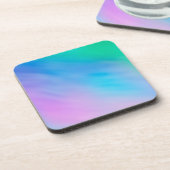 Zachte regenboogkleurige hemel drankjes onderzetter (Linkerzijde)