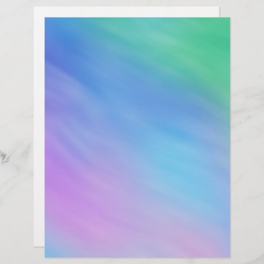 Zachte regenboogkleurige hemelsteen (Voorkant / Achterkant)