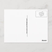 Zachte regenboogspirograaf briefkaart (Achterkant)