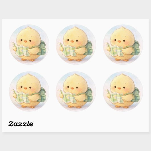 Zachte Reis Alma Kuiken Sticker (Vel)