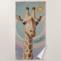 Zachte reus: Pastel Giraffe