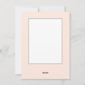 Zachte rode harten feestdagenkaart (Achterkant)